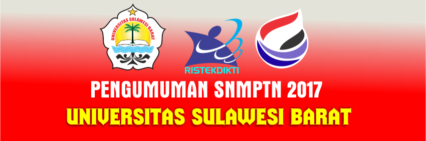 Alur Pendaftaran SNMPTN 2017 & Pengumuman Kelulusan SNMPTN 2017 Unsulbar