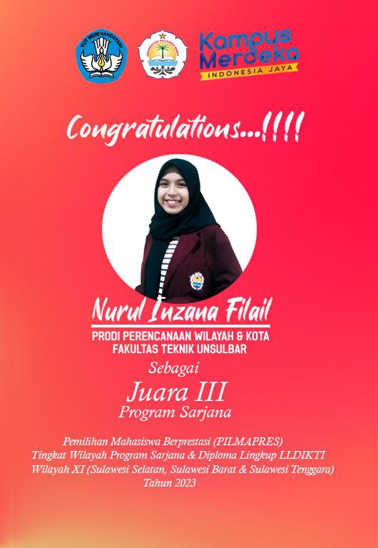 Mahasiswa UNSULBAR Juara Pilmapres Wilayah IX