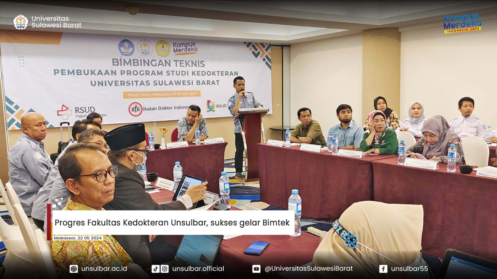 Progres Fakultas Kedokteran Unsulbar, sukses gelar Bimtek
