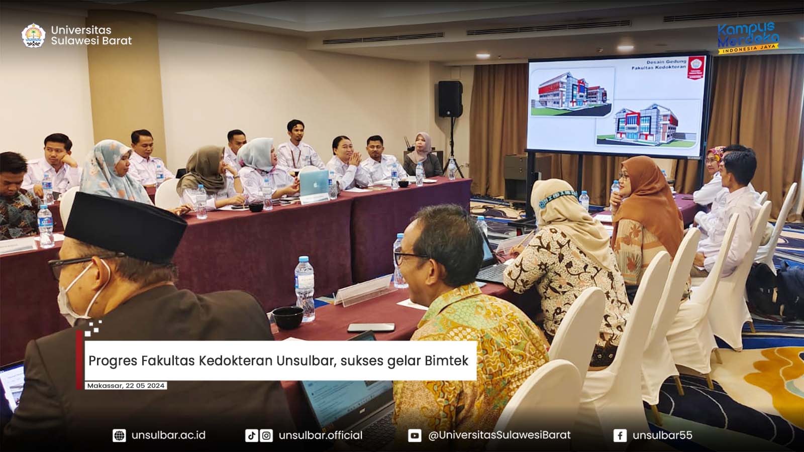 Progres Fakultas Kedokteran Unsulbar, sukses gelar Bimtek