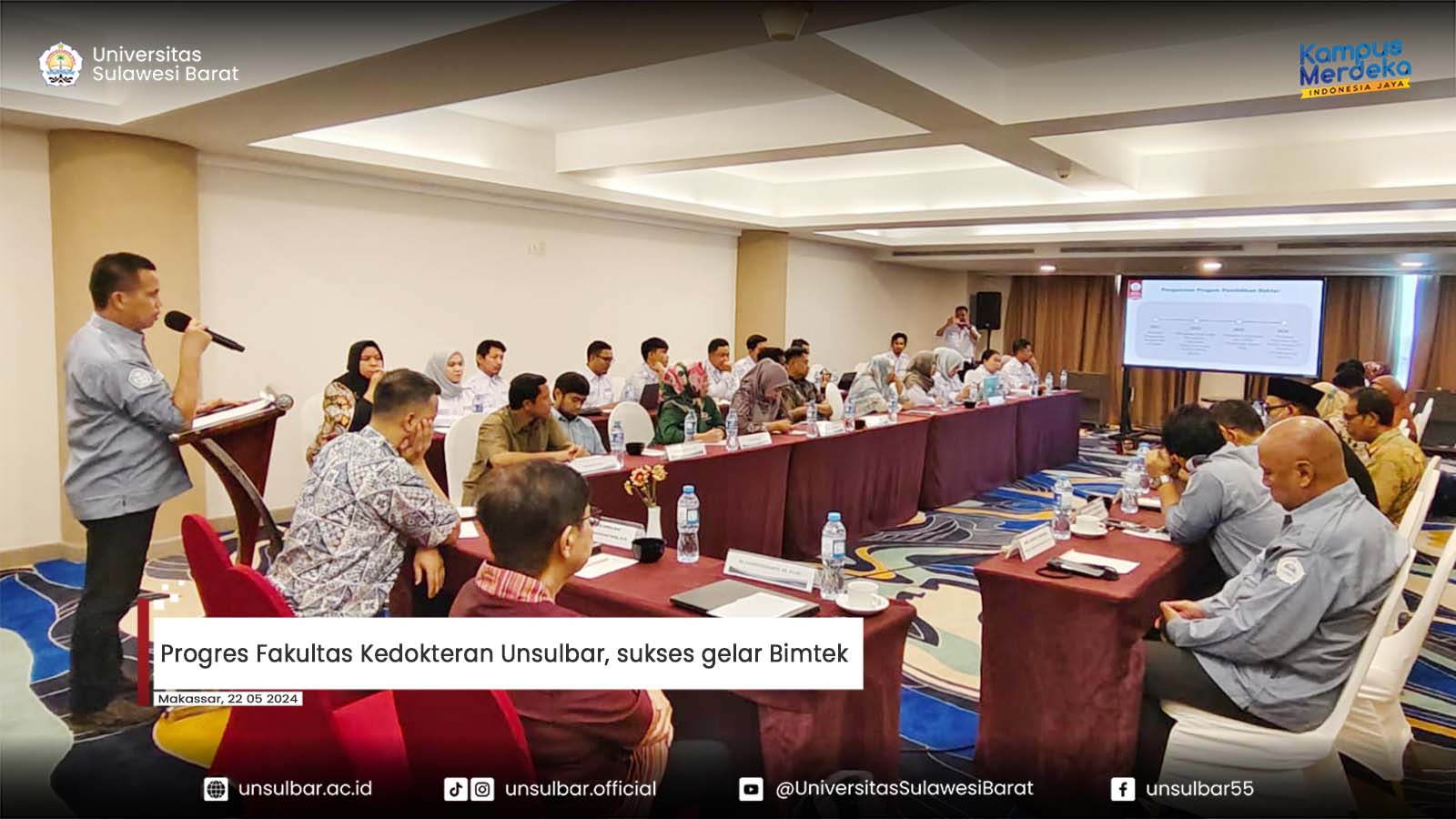 Progres Fakultas Kedokteran Unsulbar, sukses gelar Bimtek