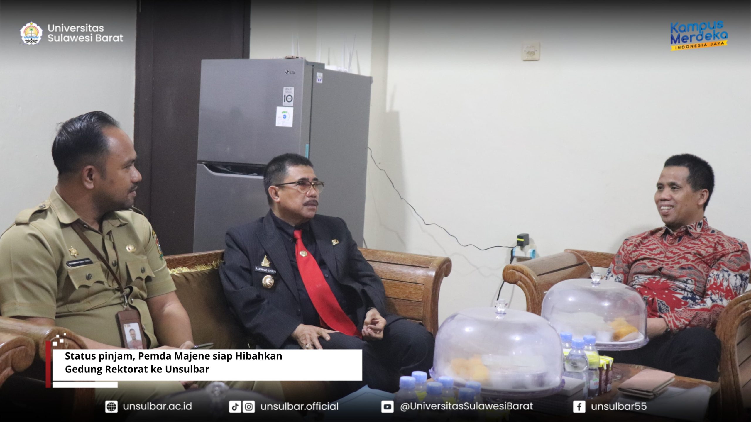 Status pinjam, Pemda Majene siap Hibahkan Gedung Rektorat ke Unsulbar