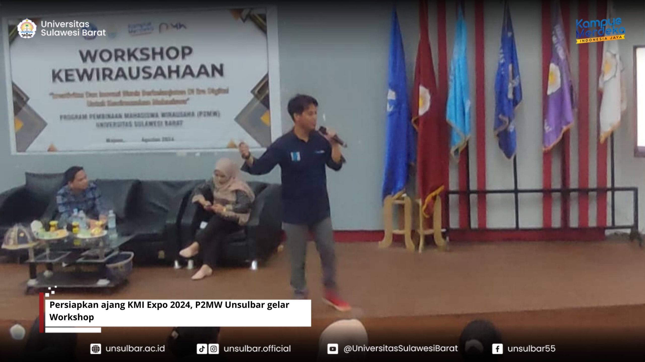 Persiapkan ajang KMI Expo 2024, P2MW Unsulbar gelar Workshop