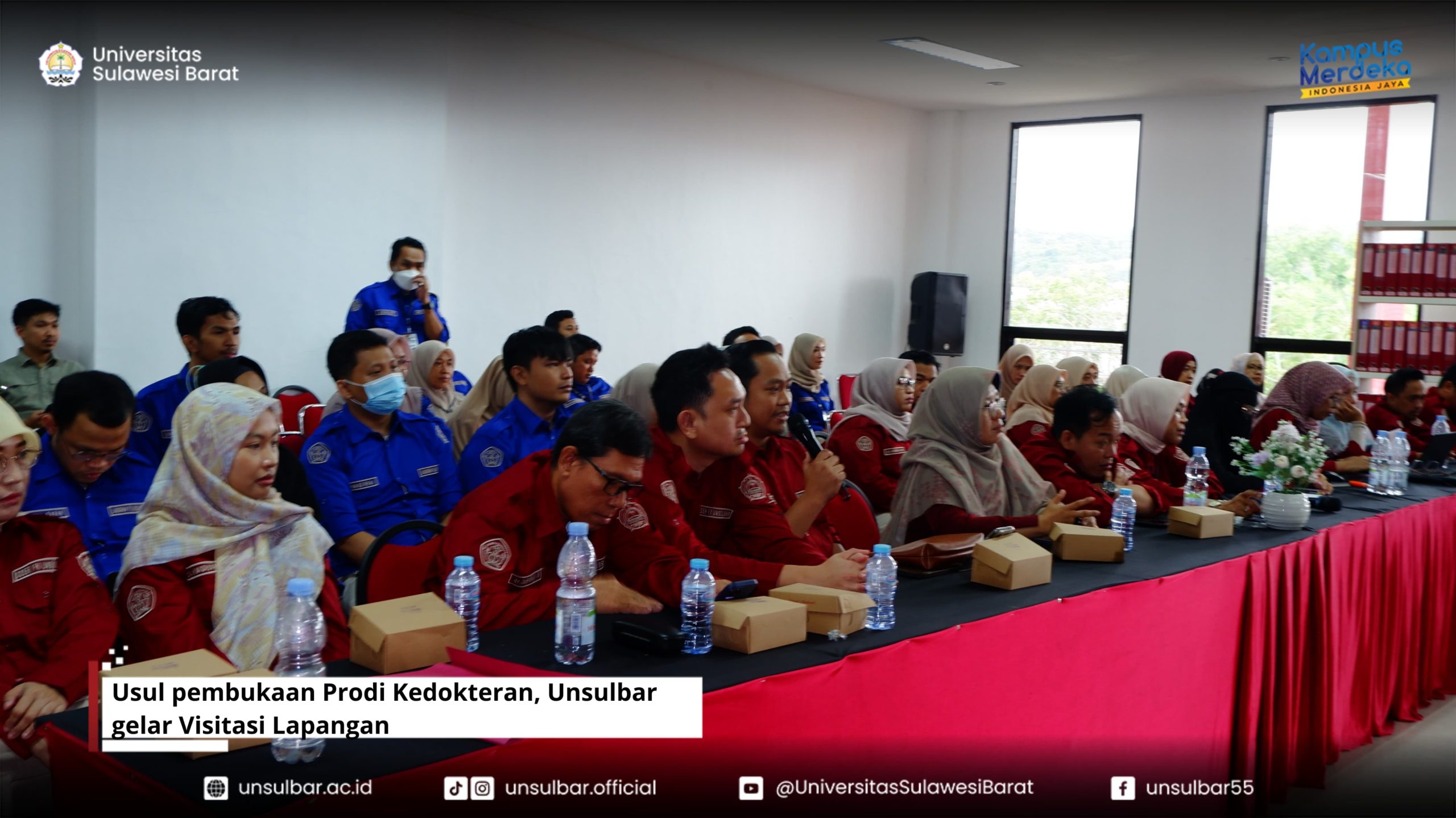 Usul pembukaan Prodi Kedokteran, Unsulbar gelar Visitasi Lapangan