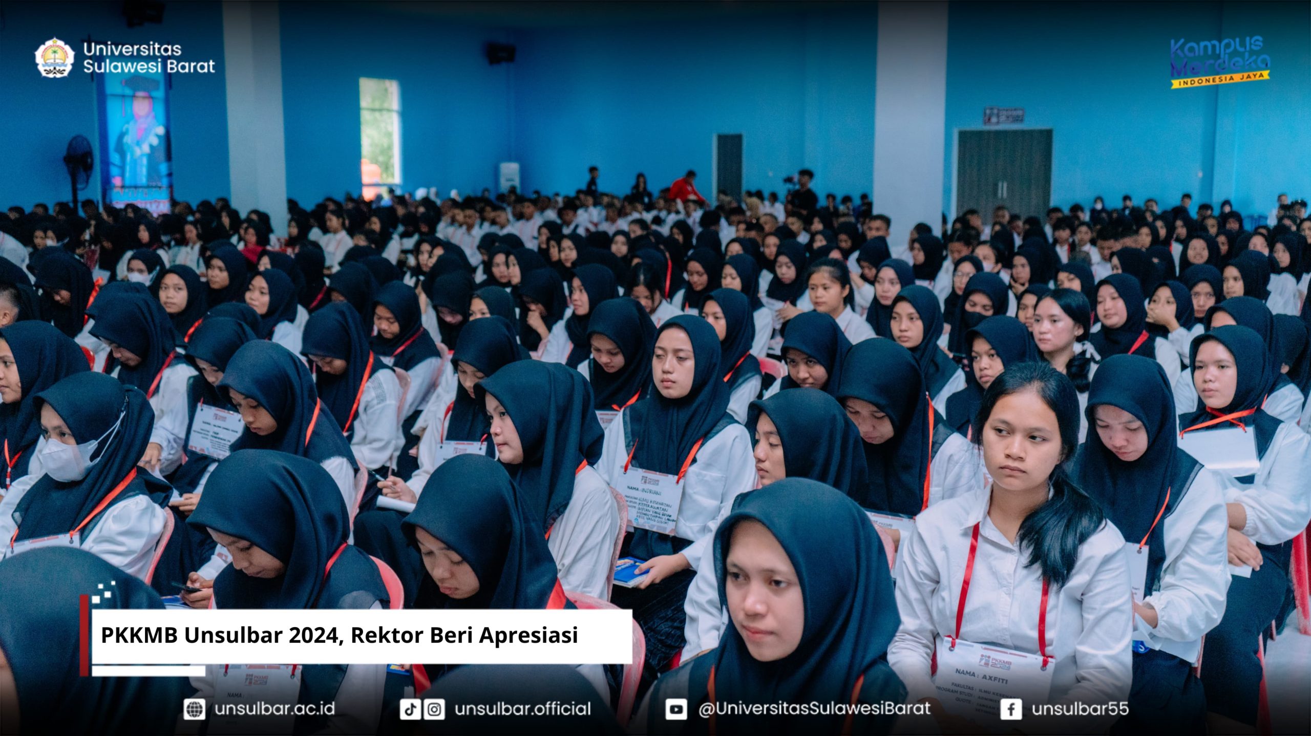 PKKMB Unsulbar 2024, Rektor Beri Apresiasi