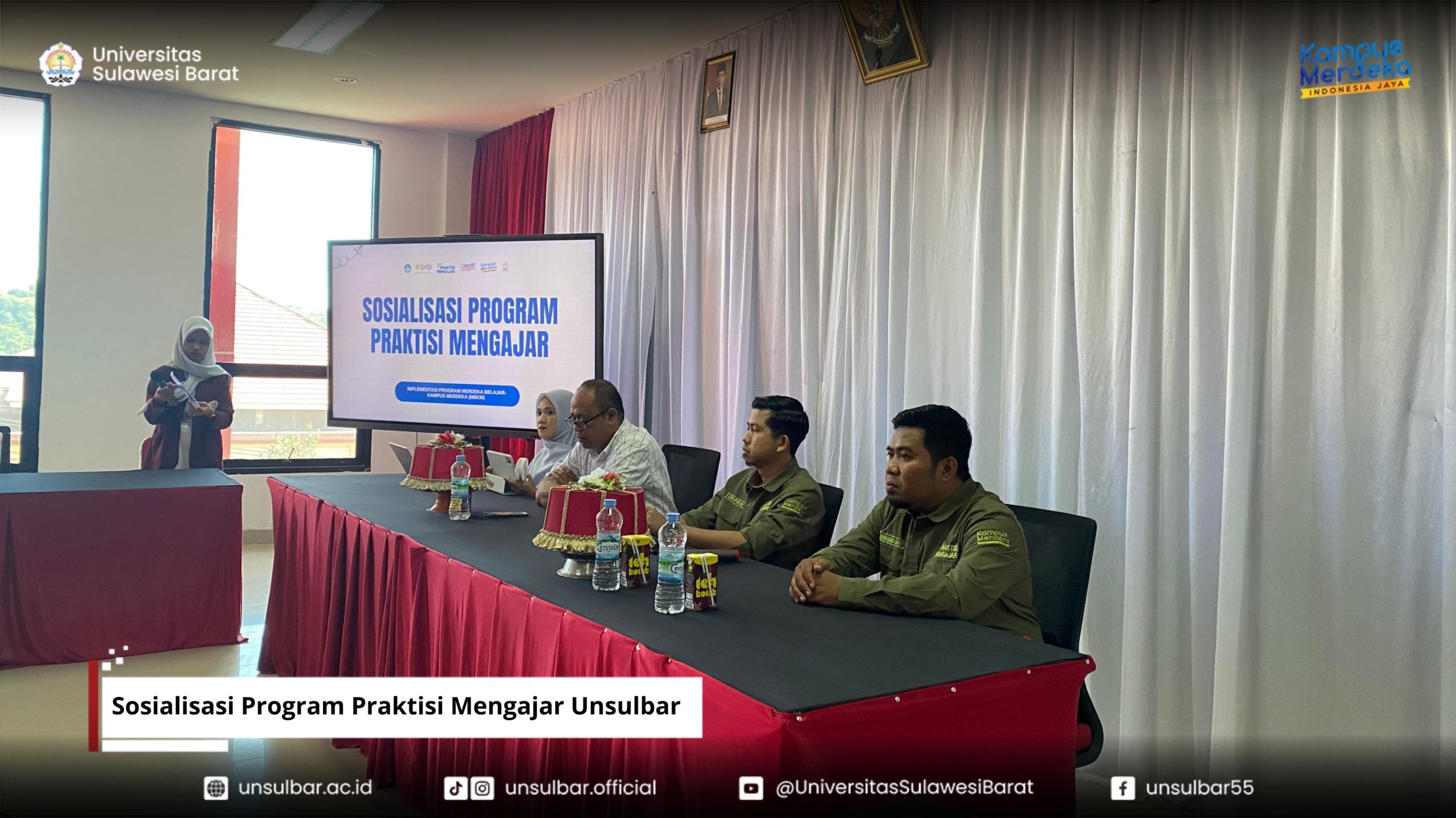Unit MBKM Unsulbar Gelar Sosialisasi Program Praktisi Mengajar