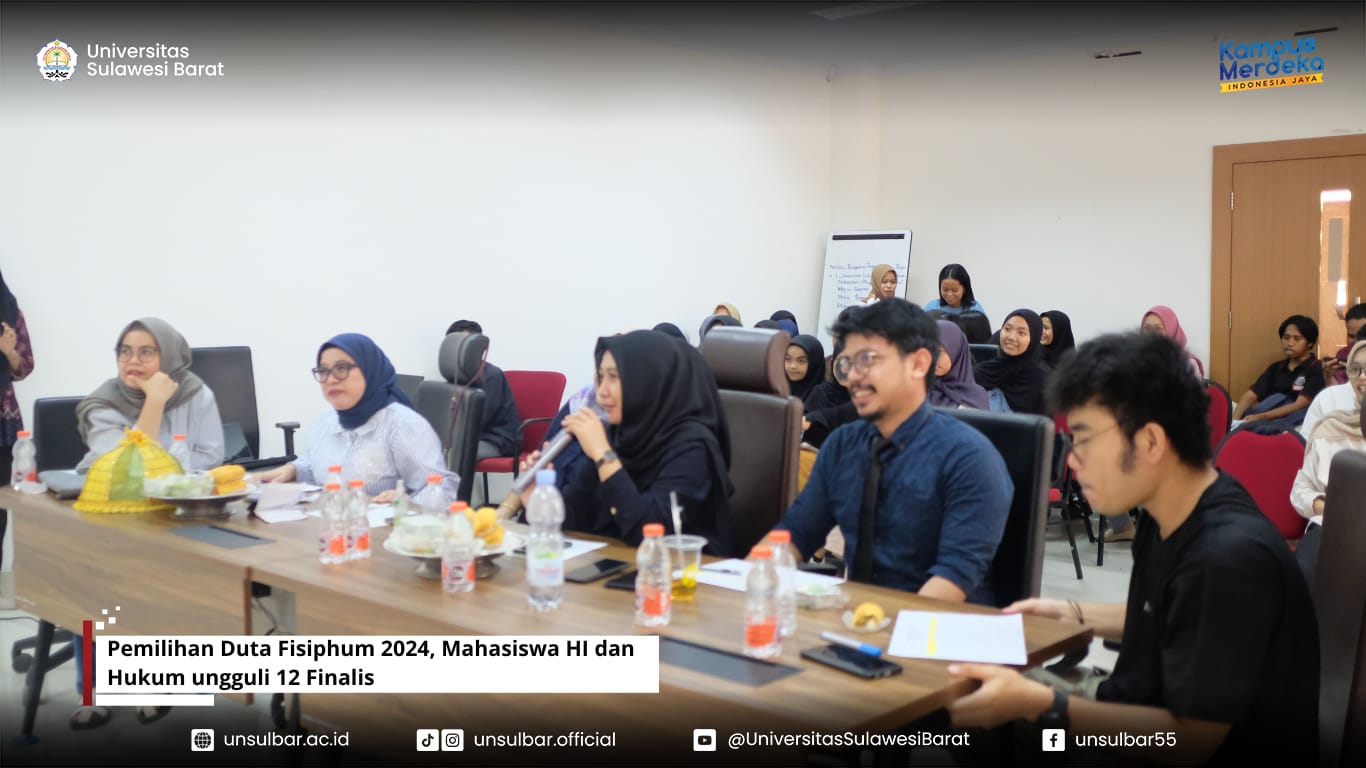 Pemilihan Duta Fisiphum 2024, Mahasiswa HI dan Hukum ungguli 12 Finalis