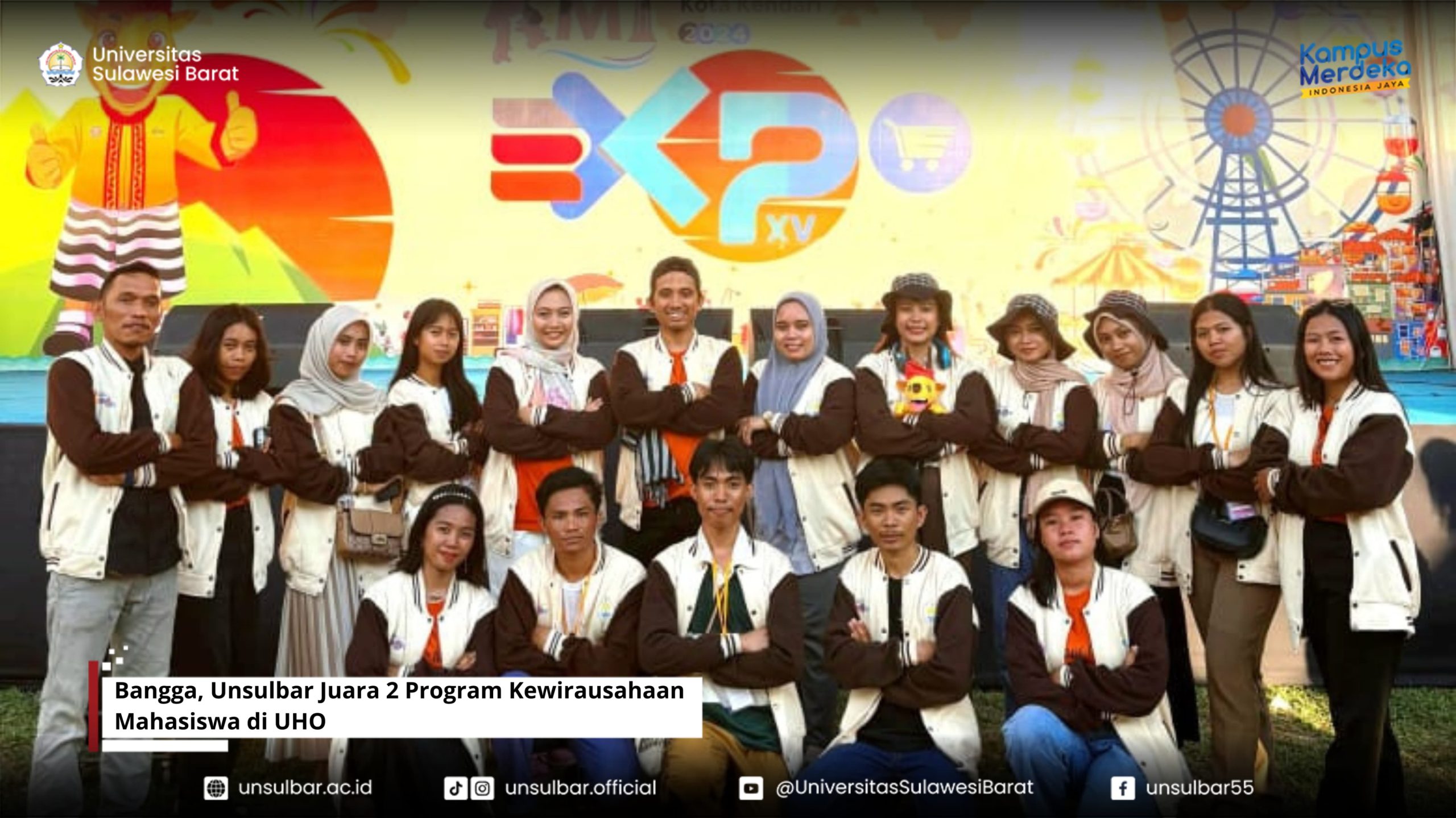 Bangga, Unsulbar Juara 2 Program Kewirausahaan Mahasiswa di UHO