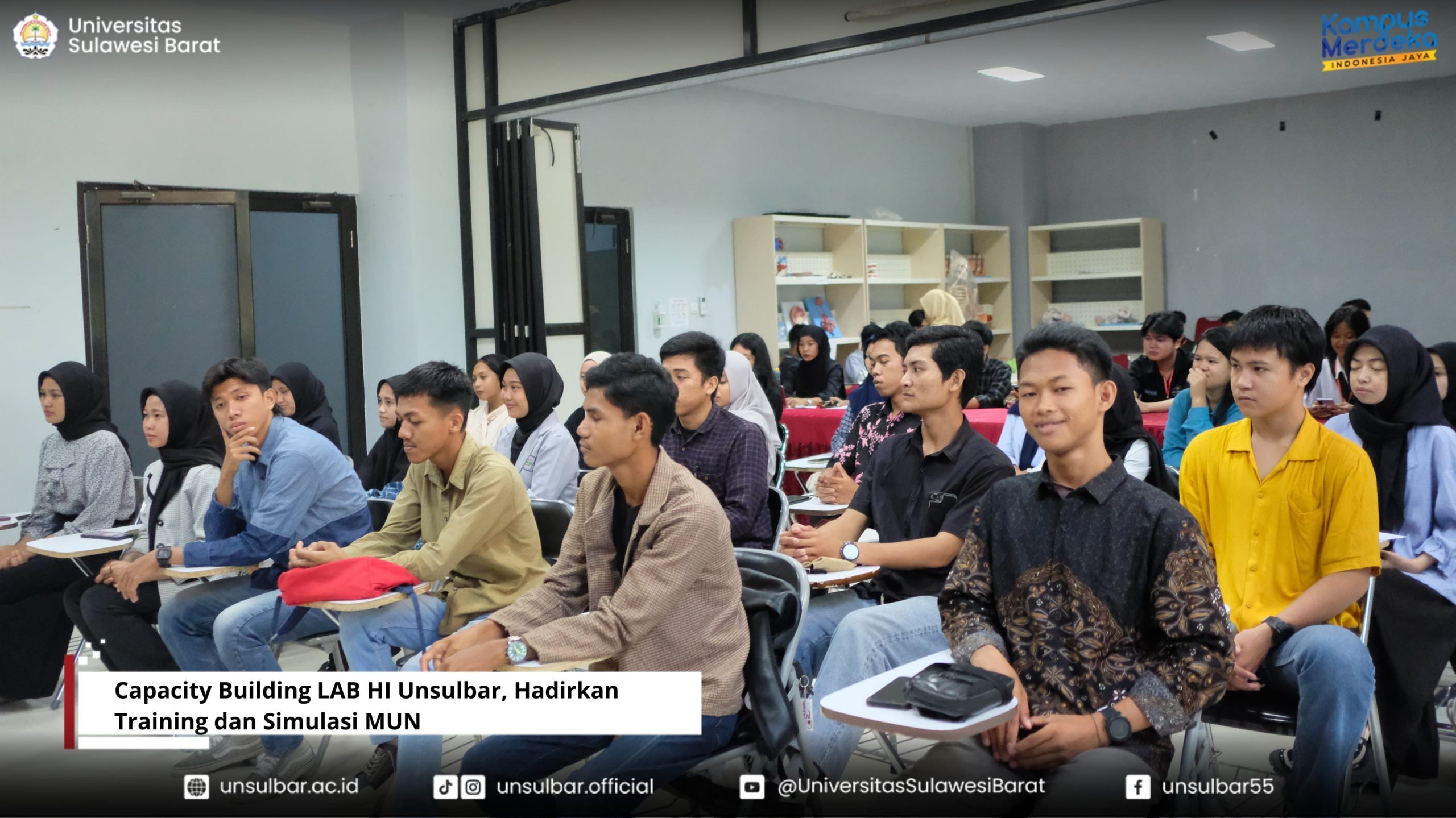 Capacity Building LAB HI Unsulbar, Hadirkan Training dan Simulasi MUN