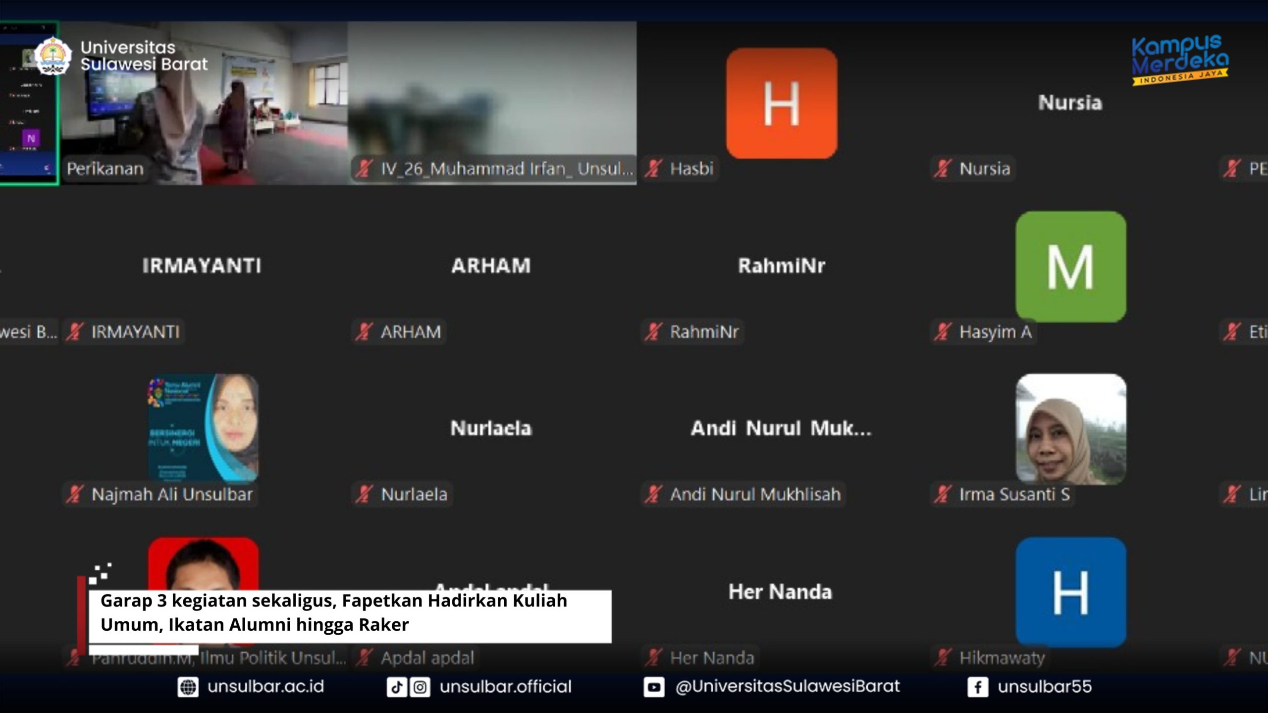 Garap 3 kegiatan sekaligus, Fapetkan Hadirkan Kuliah Umum, Temu Alumni hingga Raker