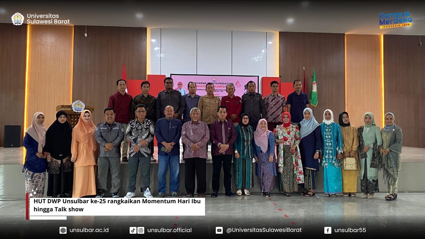 HUT DWP Unsulbar ke-25 rangkaikan Momentum Hari Ibu hingga Talk show