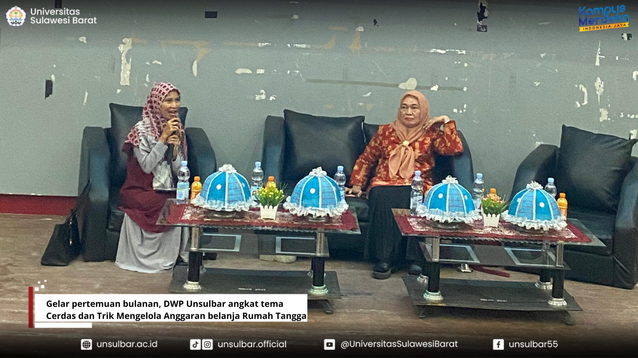 Gelar pertemuan bulanan, DWP Unsulbar angkat tema Cerdas dan Trik Mengelola Anggaran belanja Rumah Tangga