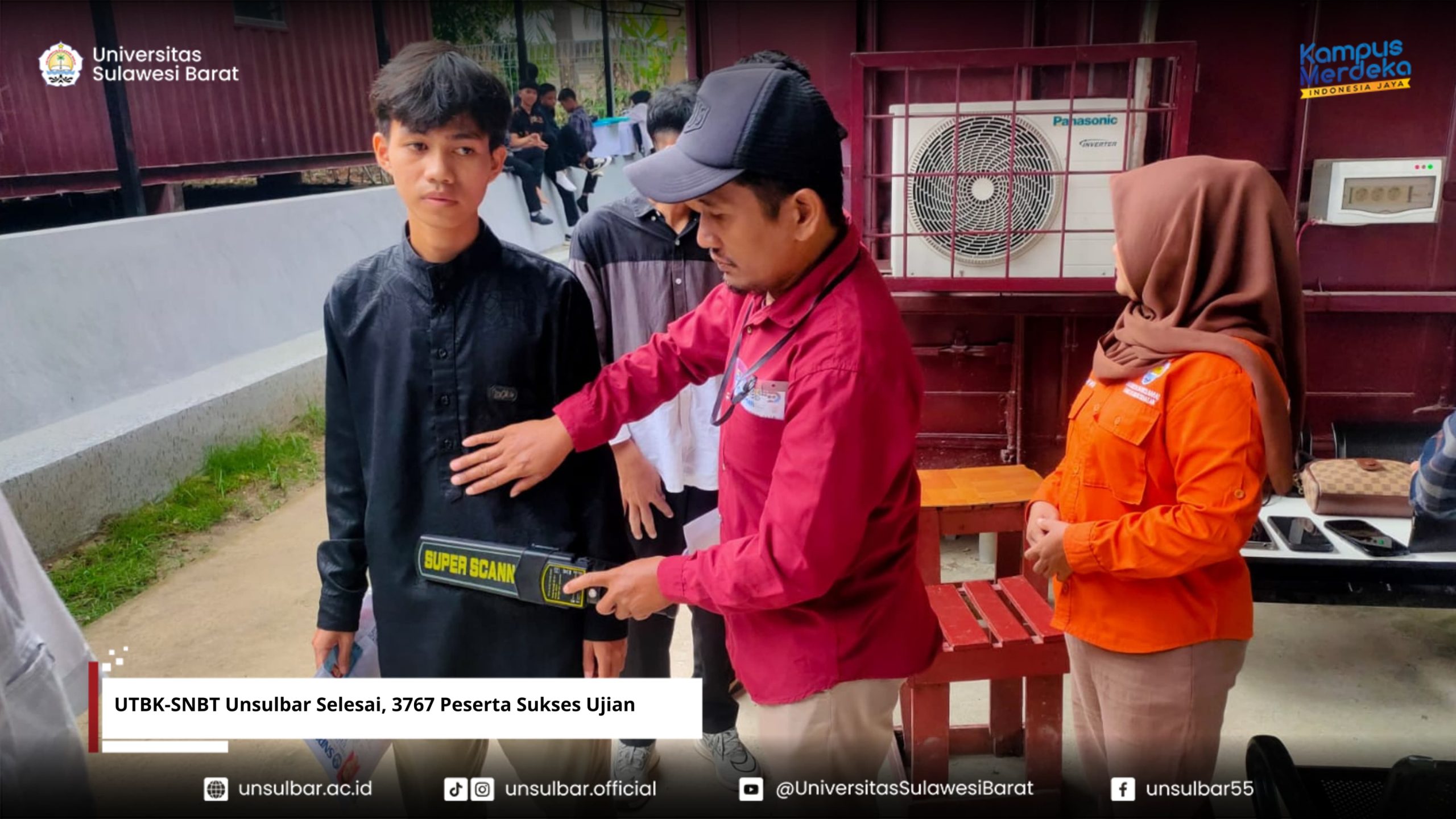 UTBK-SNBT Unsulbar Selesai, 3767 Peserta Sukses Ujian