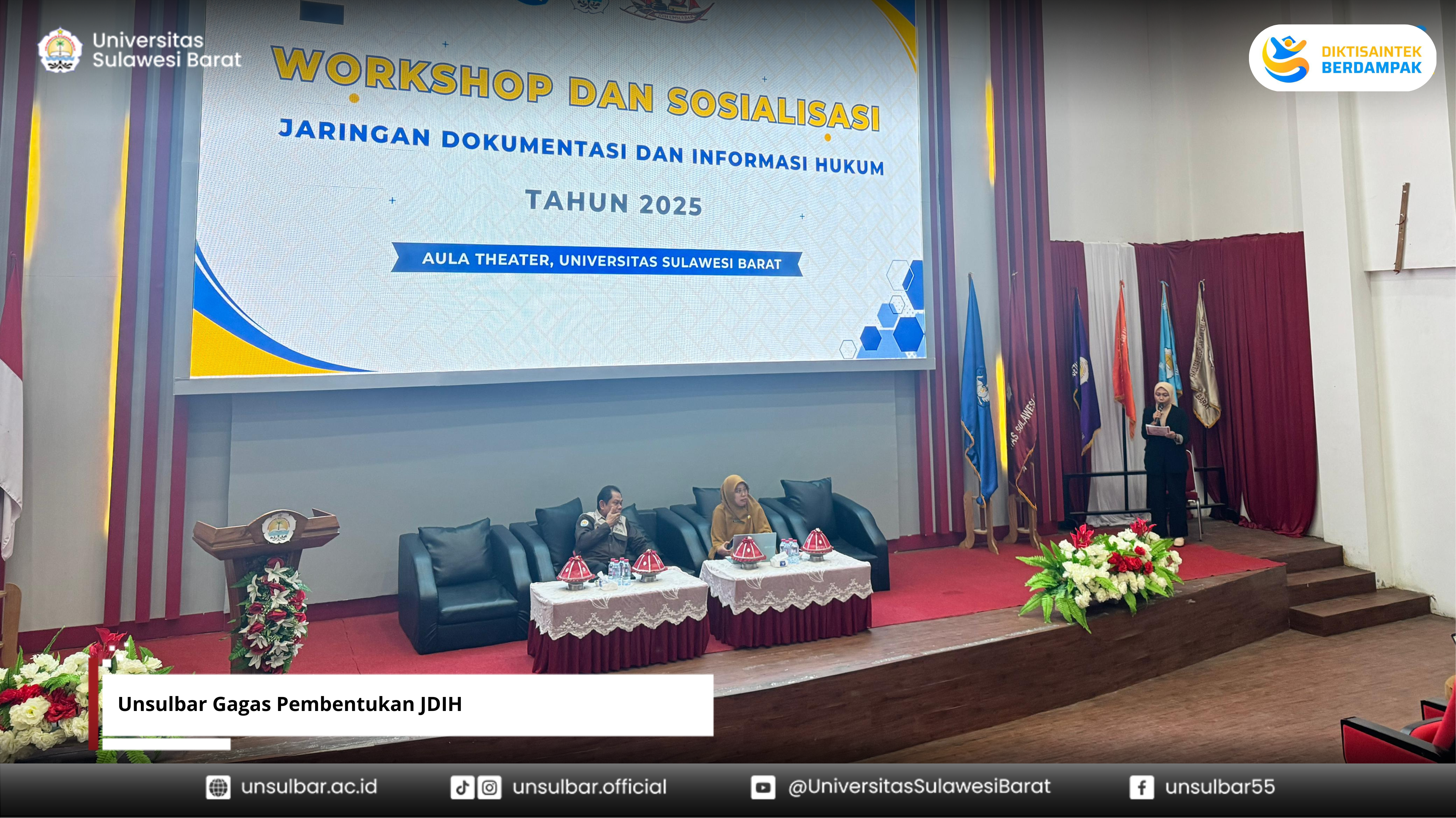 Unsulbar Gagas Pembentukan JDIH
