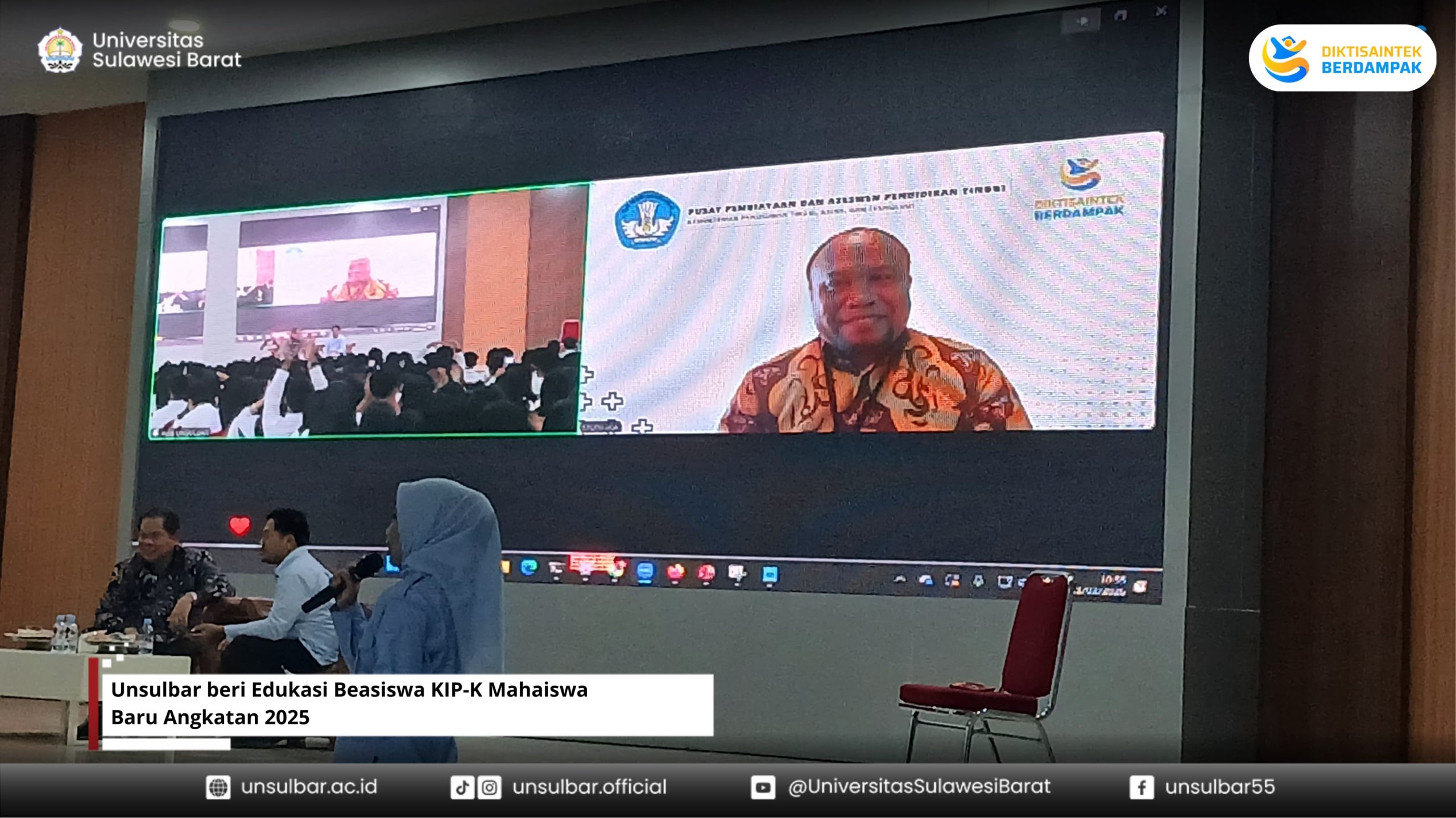 Unsulbar Beri Edukasi Beasiswa KIP Kuliah Mahasiswa Baru Angkatan 2025
