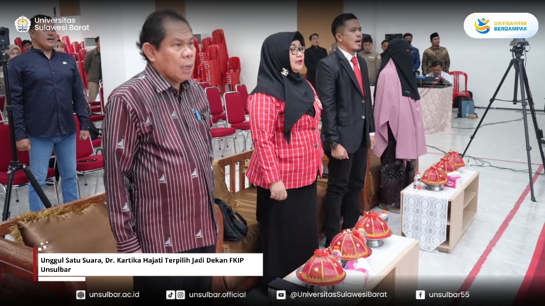 Unggul Satu Suara, Dr. Kartika Hajati Terpilih Jadi Dekan FKIP Unsulbar