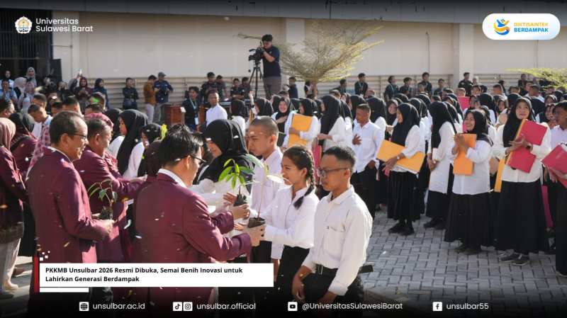 PKKMB Unsulbar 2026 Resmi Dibuka, Semai Benih Inovasi untuk Lahirkan Generasi Berdampak