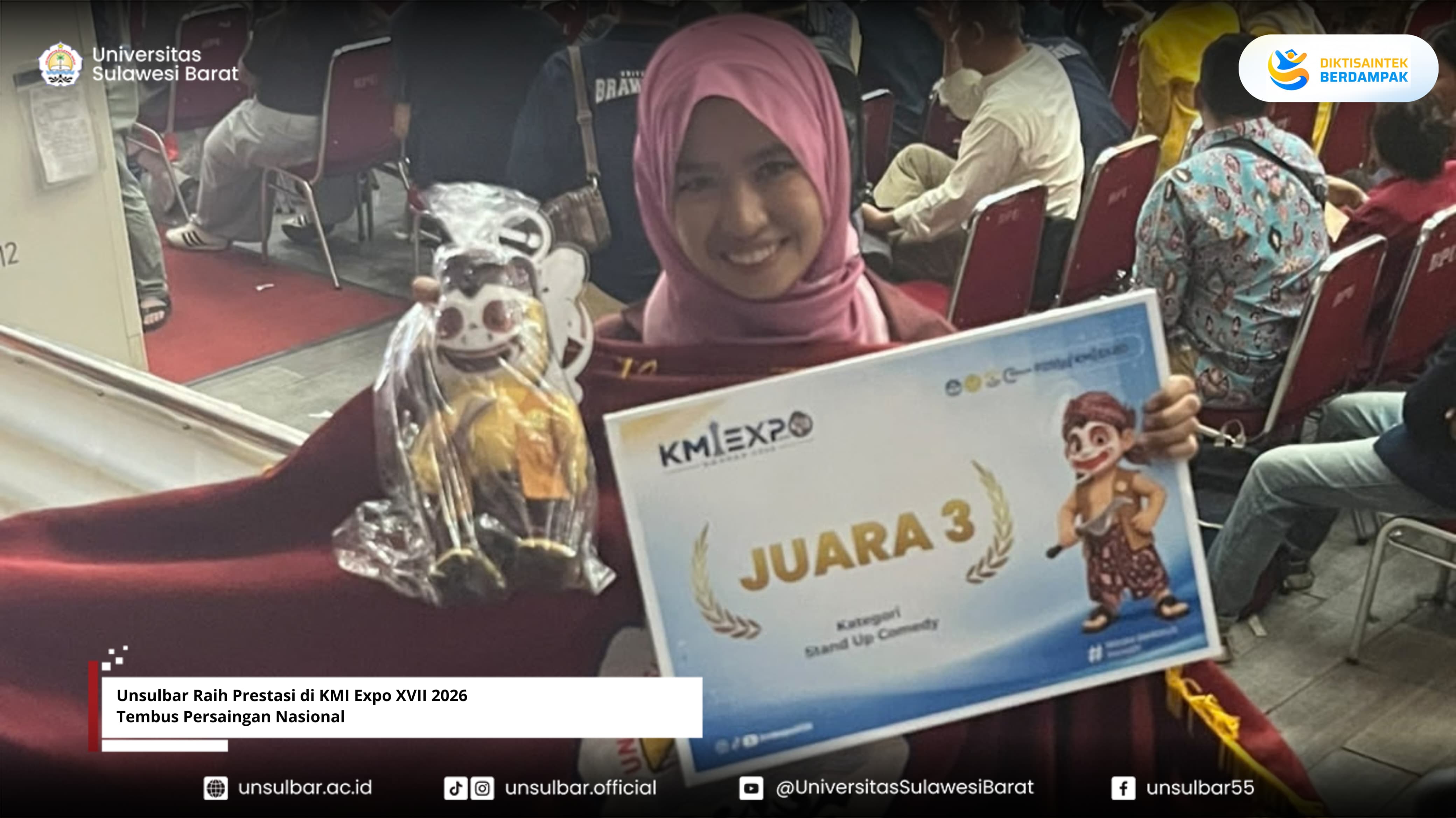 Unsulbar Raih Prestasi di KMI Expo XVII 2026, Tembus Persaingan Nasional