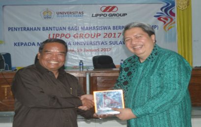 Lippo Group Memberikan Bantuan Beasiswa kepada Mahasiswa Berprestasi Universitas Sulawesi Barat
