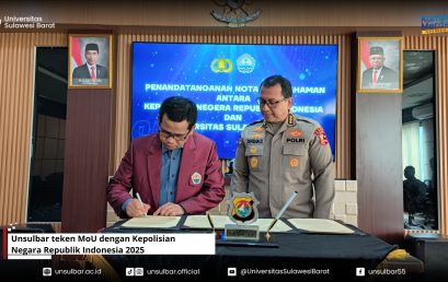Unsulbar teken MoU dengan Kepolisian Negara Republik Indonesia 2024