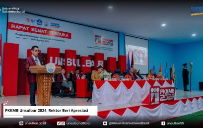 PKKMB Unsulbar 2024, Rektor Beri Apresiasi