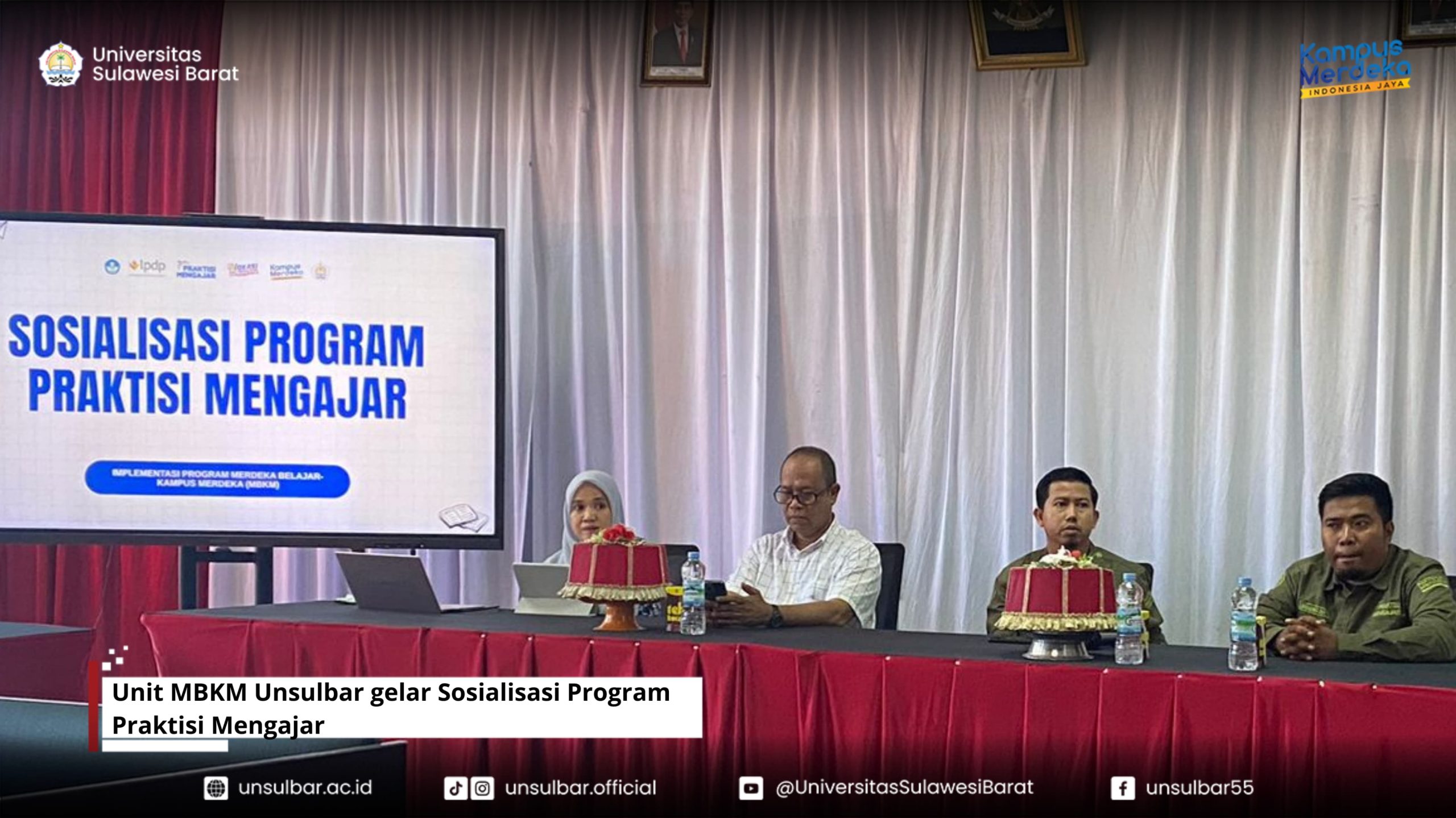 Unit MBKM Unsulbar Gelar Sosialisasi Program Praktisi Mengajar Unit MBKM Unsulbar Gelar Sosialisasi Program Praktisi Mengajar