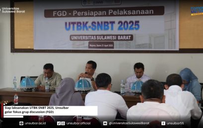 Siap laksanakan UTBK-SNBT 2025 Unsulbar gelar fokus group discussion (FGD)