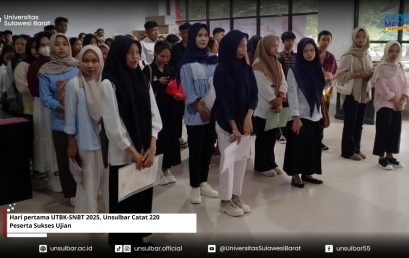 Hari pertama UTBK-SNBT 2025, Unsulbar Catat 220 Peserta Sukses Ujian