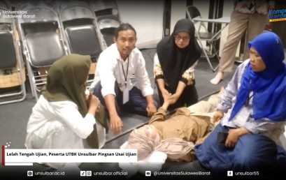 Kelelahan, Peserta UTBK Unsulbar Pingsan Usai Ujian