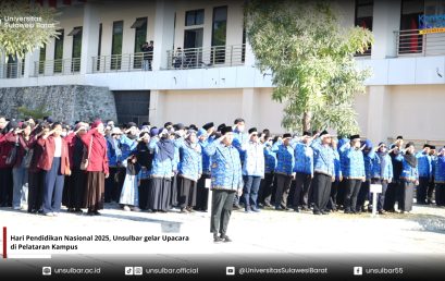 Hari Pendidikan Nasional 2025, Unsulbar gelar Upacara di Pelataran Kampus