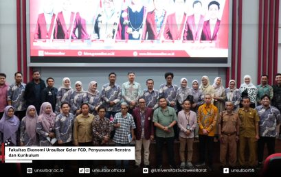 Fakultas Ekonomi Unsulbar Gelar FGD, Penyusunan Renstra dan Kurikulum