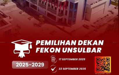 Fekon Unsulbar Mencari Dekan Baru, Simak Rangkaian Seleksinya