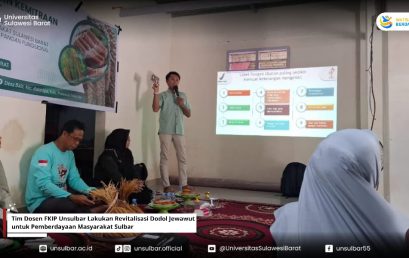 Tim Dosen FKIP Unsulbar Lakukan Revitalisasi Dodol Jewawut untuk Pemberdayaan Masyarakat Sulbar