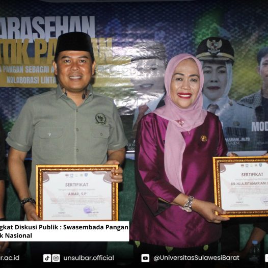 Himapol Unsulbar Angkat Diskusi Publik : Swasembada Pangan sebagai Agenda Politik Nasional
