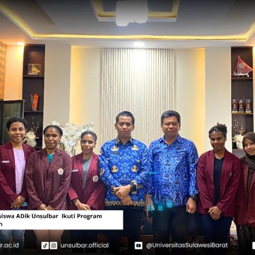 Rektor Lepas 7 Mahasiswa ADik Unsulbar  Ikuti Program Wawasan Kebangsaan