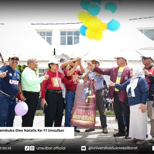 Semarak Devile Jadi Pembuka Dies Natalis Unsulbar Ke-17