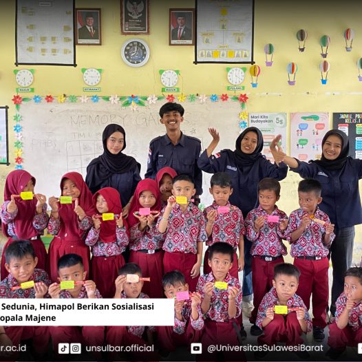 Peringatan Hari Anak Sedunia, Himapol Berikan Sosialisasi Edukasi di SD Inp 61 Copala