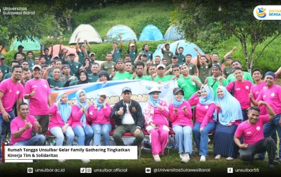Rumah Tangga Unsulbar Gelar Family Gathering Tingkatkan Kinerja Tim & Solidaritas