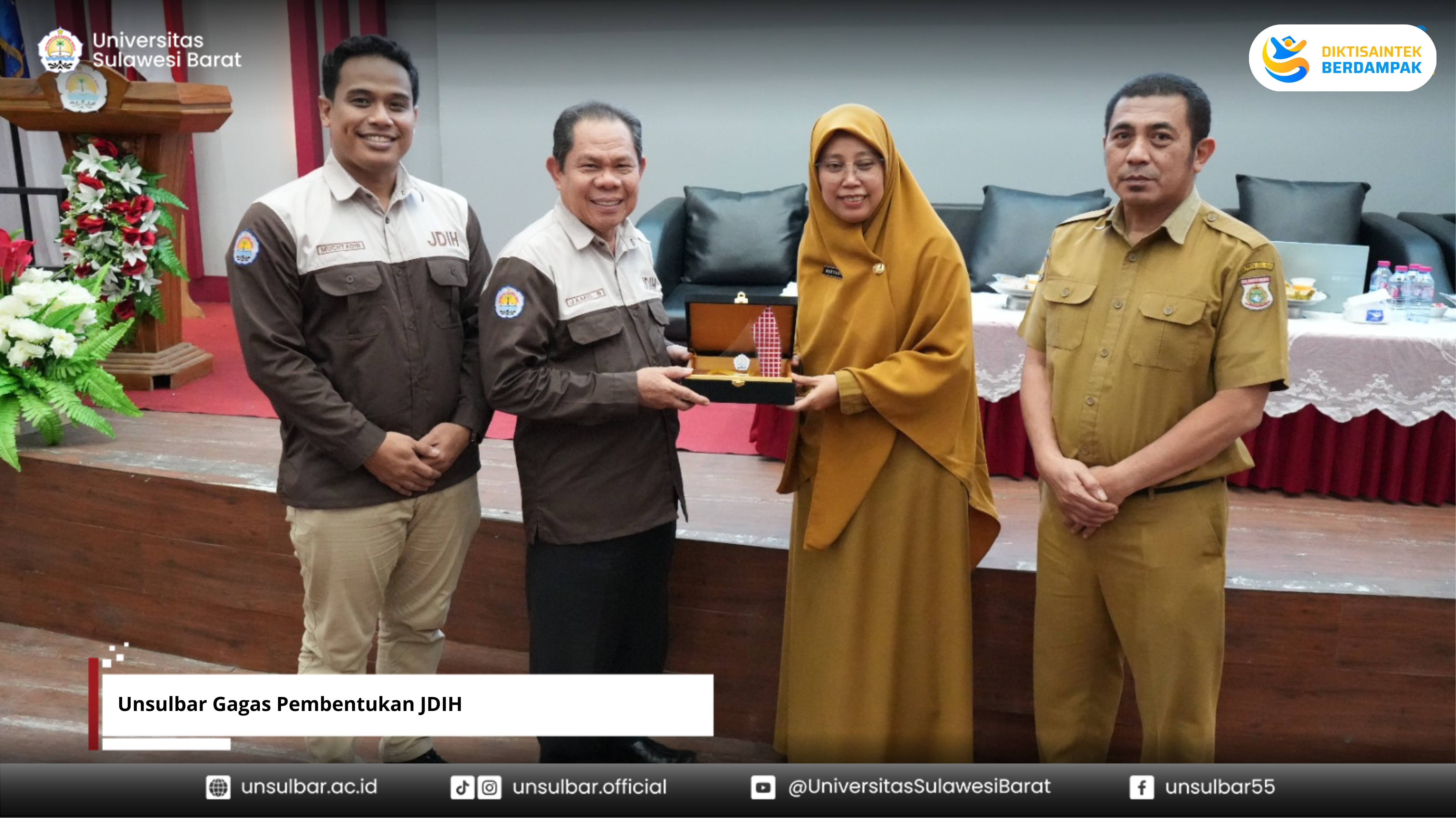 Unsulbar Gagas Pembentukan JDIH