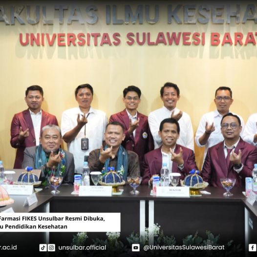 Asesmen Lapangan D3 Farmasi FIKES Unsulbar Resmi Dibuka, Perkuat Komitmen Mutu Pendidikan Kesehatan