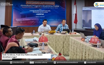 Kado Hardiknas, Prodi Ilmu Politik Unsulbar Sabet Akreditasi Unggul